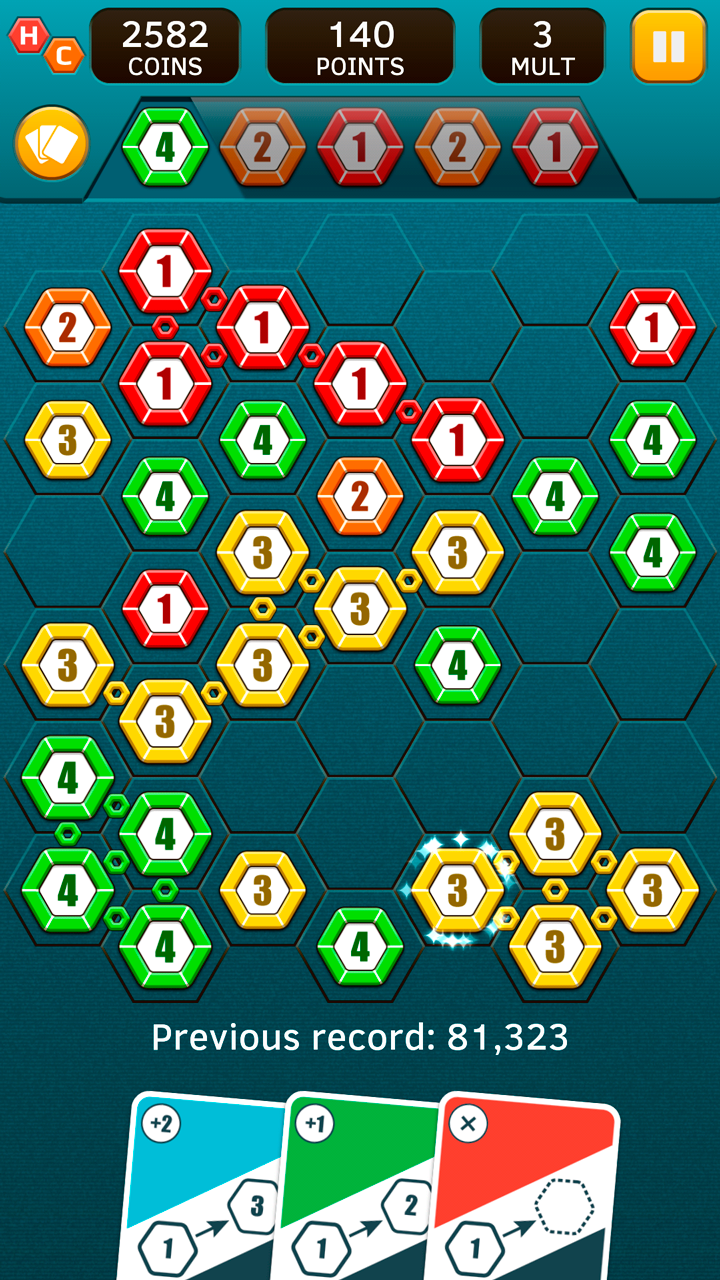 Hex Chains screenshot