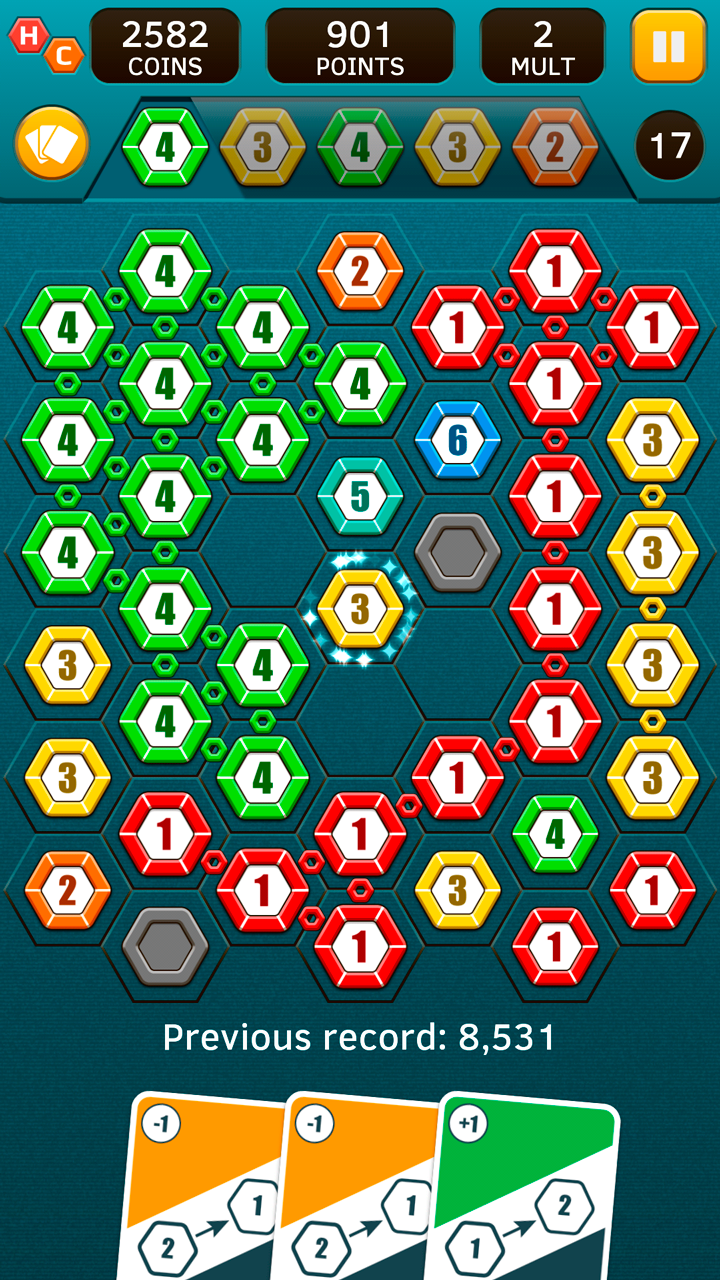 Hex Chains screenshot